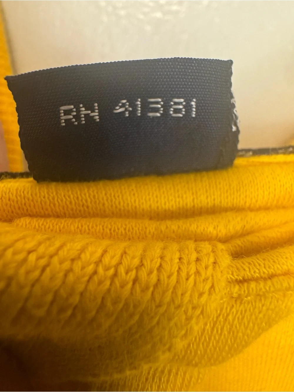 Ralph Lauren Bright Yellow Polo with Navy Pony